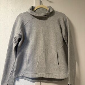 Champion Light Gray Women's Cowl Neck Sweater